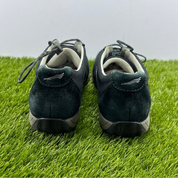 DANSKO Walking Shoes Womens 41 US 11 Black Henriette Suede Canvas Bungee Lace - Picture 4 of 8